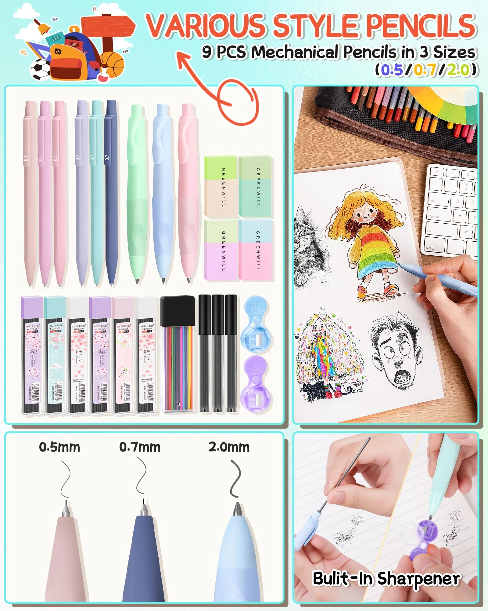 Aesthetic Stationery Supplies - 146PCS Set