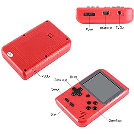400 in 1 Mini Video Game - Portable Handheld LCD