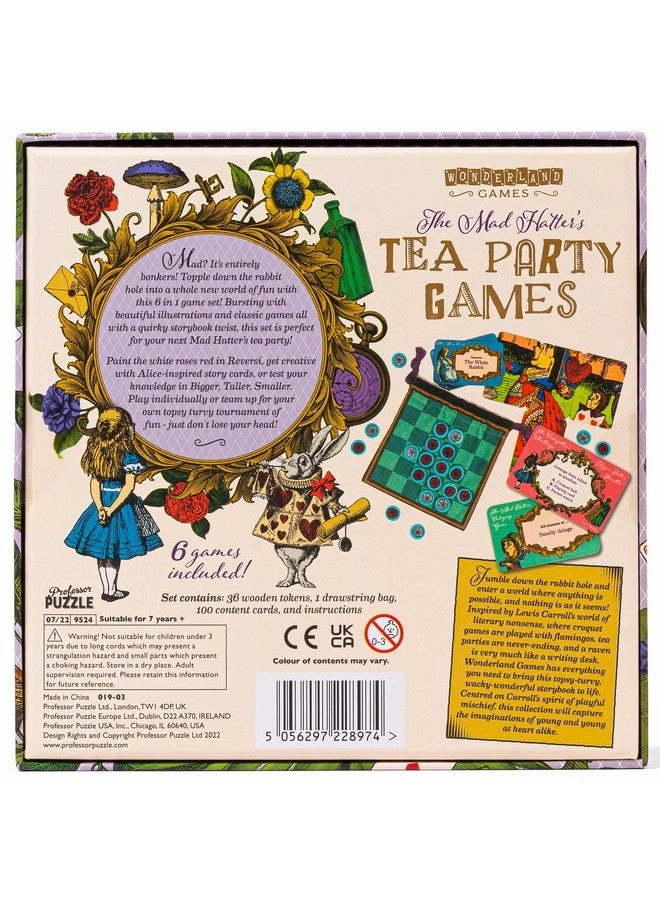 The Mad Hatter's Tea Party Games
