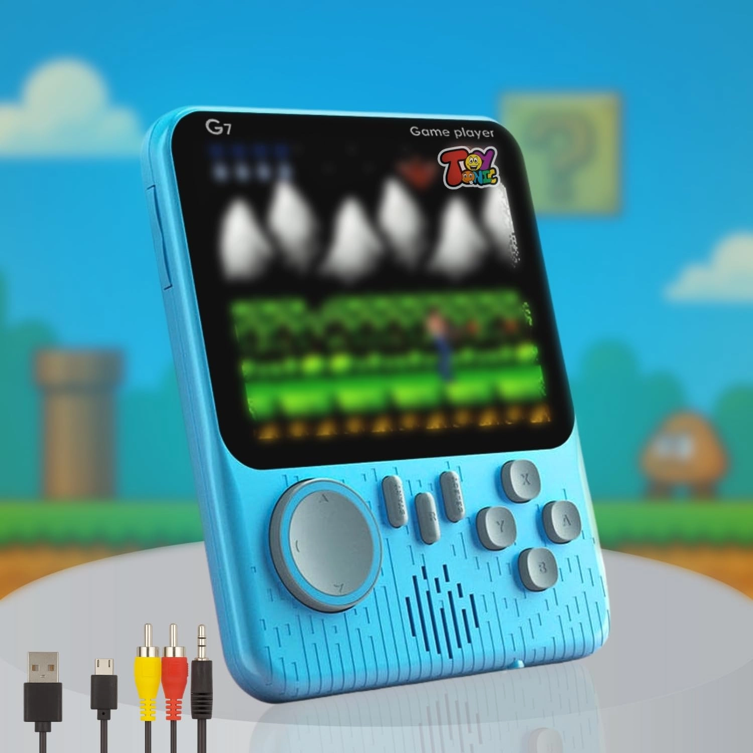 China, GUANGZHOU LIWAN DISTRICT ZHAO CHUANG ELECTRONIC PARTS PROCESSING PLANT Handheld Game - 666-in-1 TV Output Rechargeable