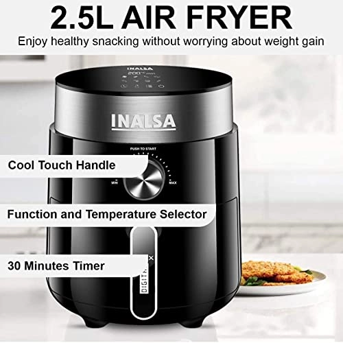 Air Fryer Digital Inox InoxDigital 2.5 L