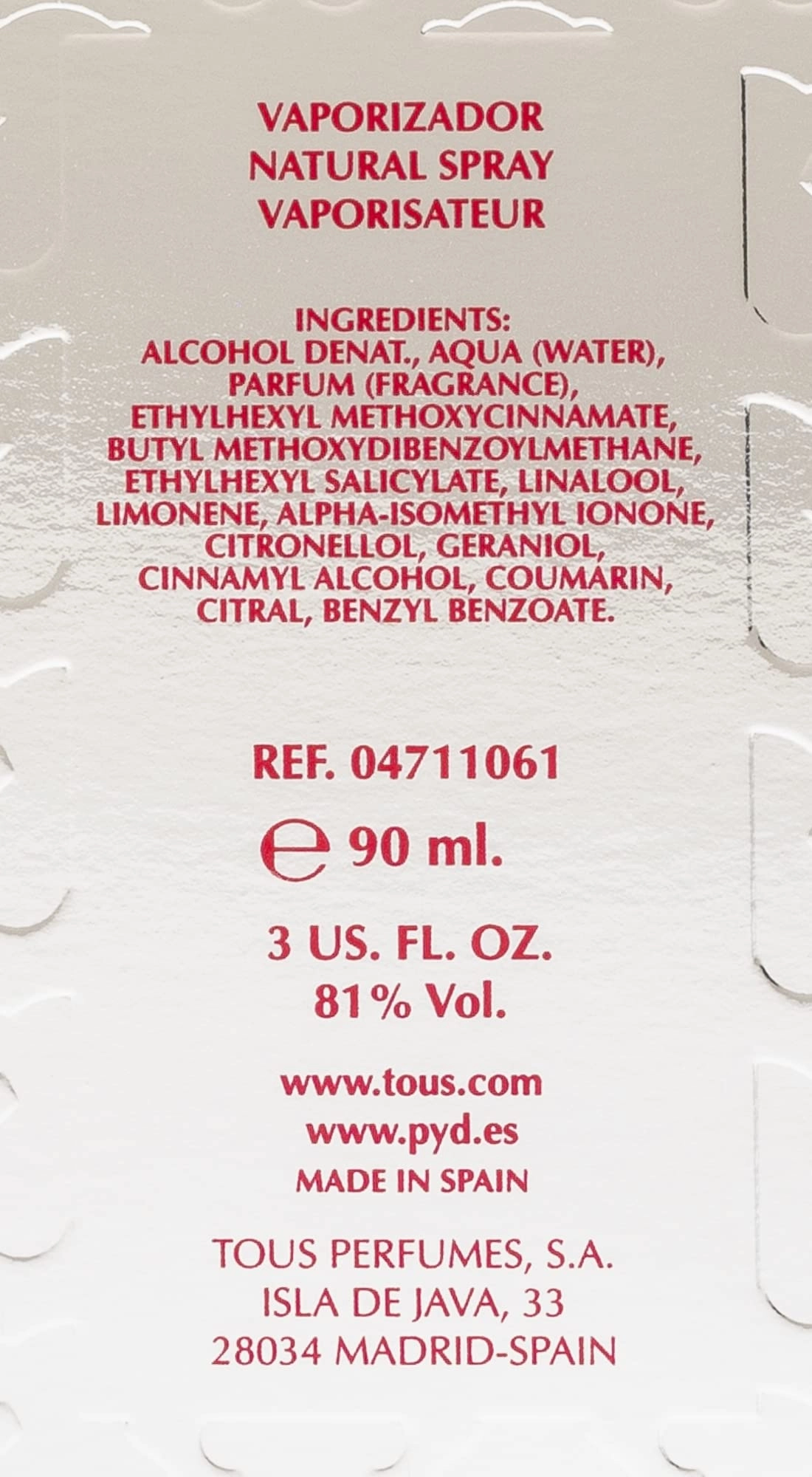 Silver - Eau de Toilette 3 Ounce