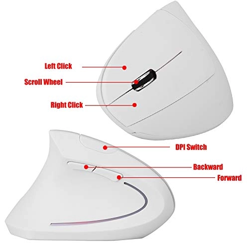 Vertical Ergonomic Mouse - Wireless
