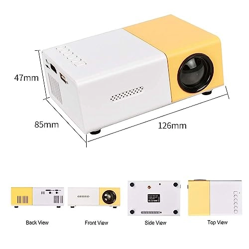 HD 1080p Mini Projector 800 Lumens 320 x 240