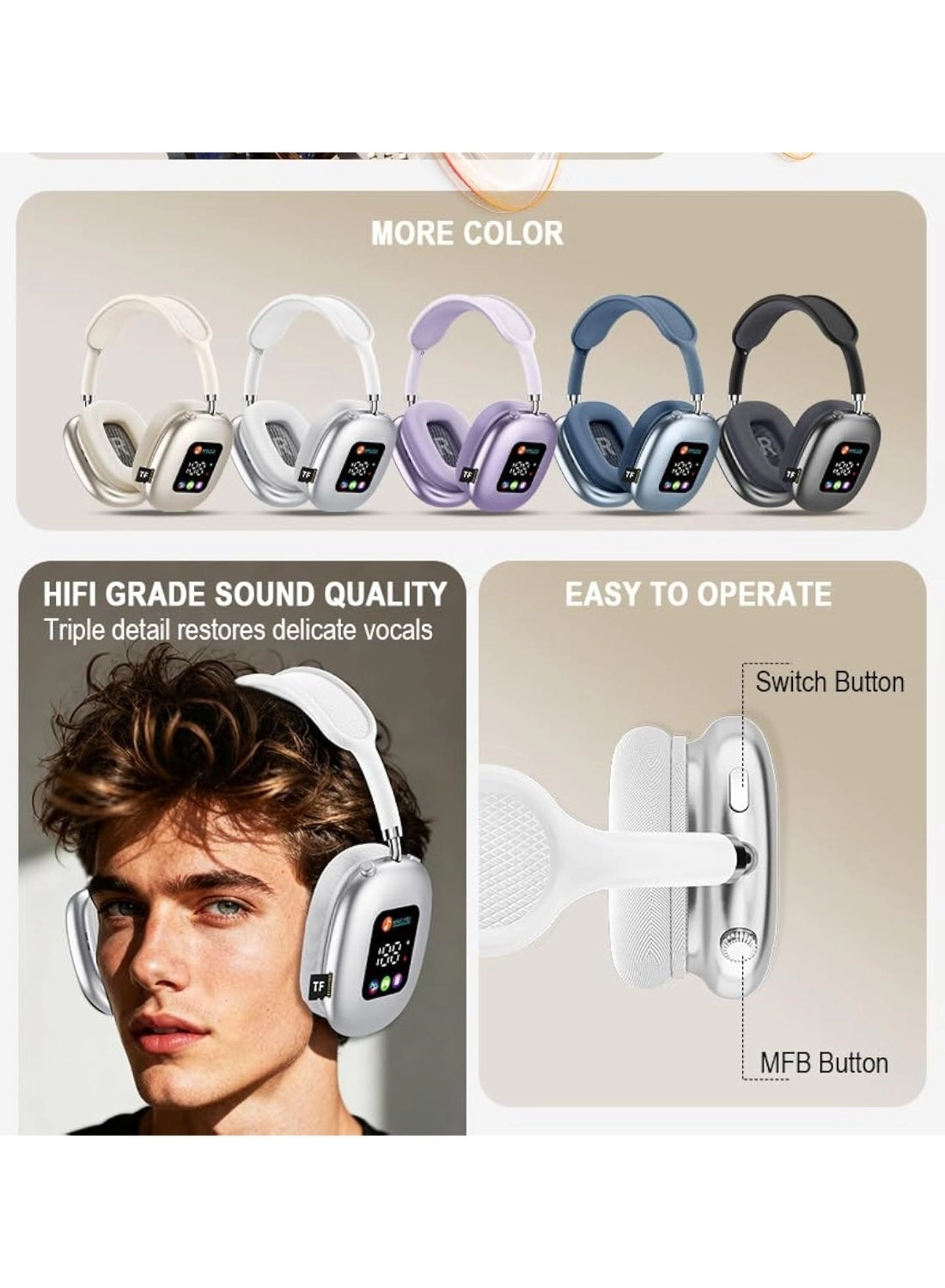 Cat-Ear Stereo Sound - Wireless Headphone