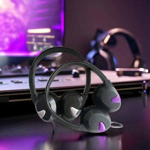 Over-Ear Headphones Wired Headphone 2 Pack