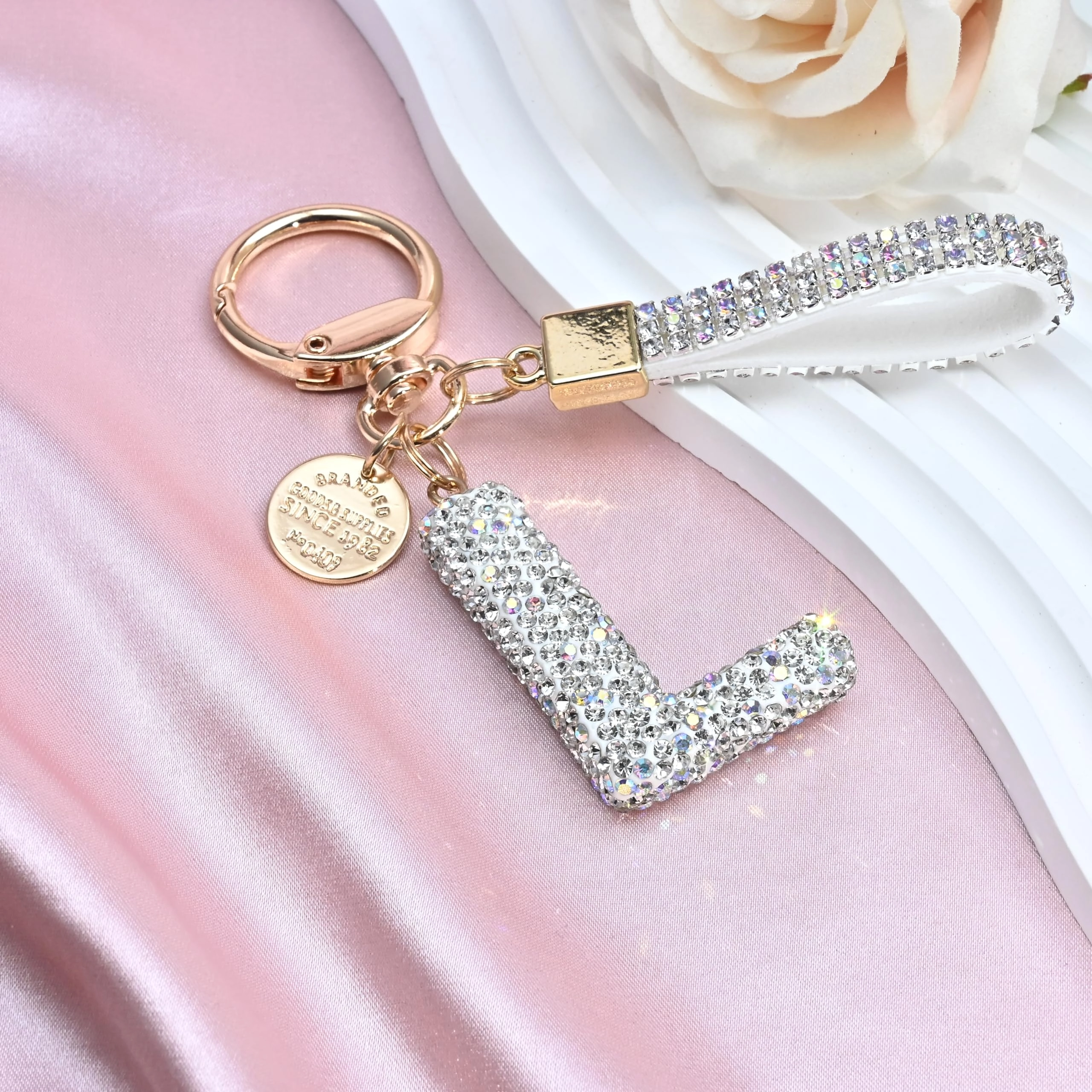 Initial Letter Keychain - Letter