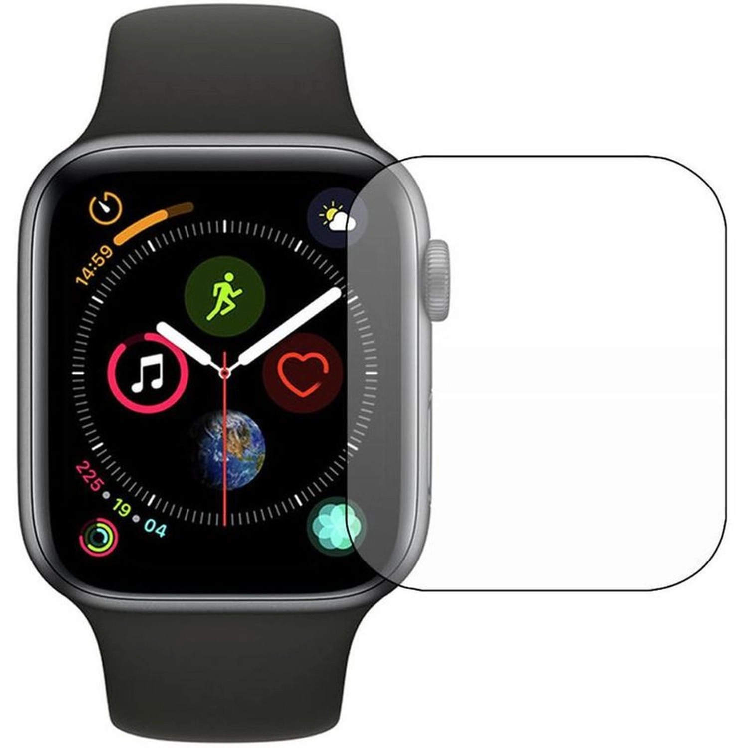 Tempered Glass Screen Protector - 40mm