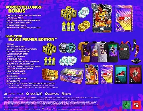 NBA 2K24 - Black Mamba Edition PlayStation 5