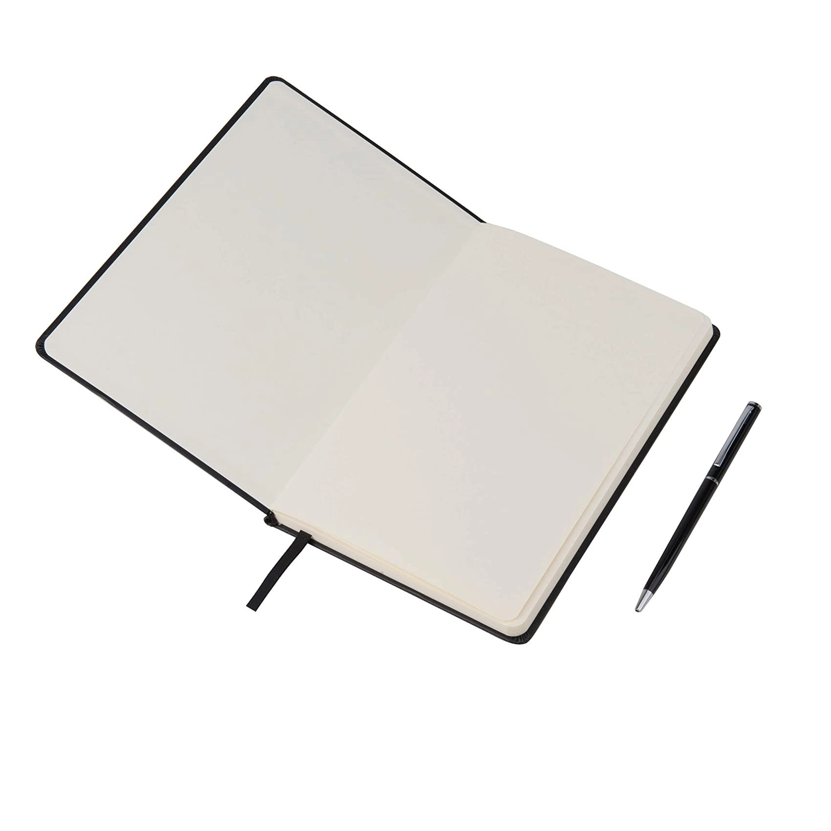 Soft Touch Hardcover Notebook and Pen Set A5 Hardcover - Lined 80 Sheets