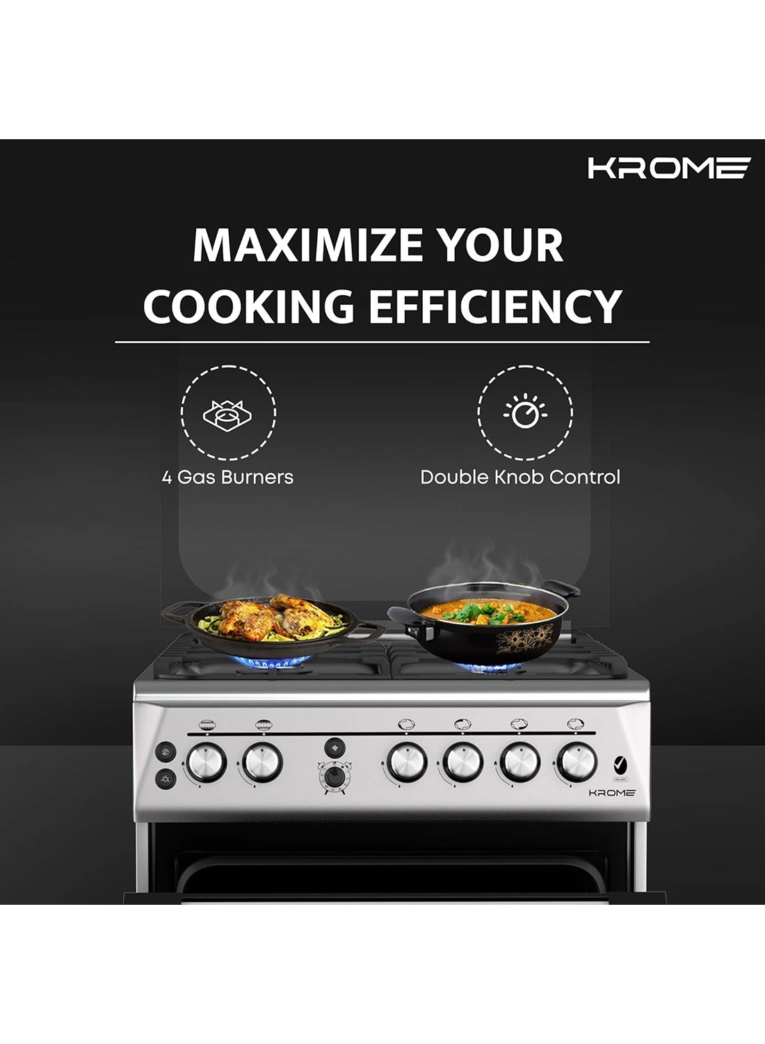 KR-CR 606KF GAS Cooker