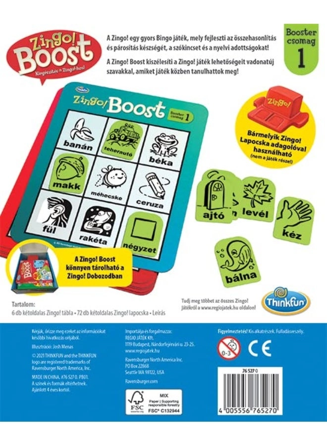 Zingo! Sight Words Boost - 4 and Up