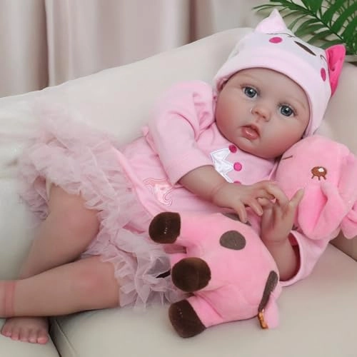 Little Lucy Reborn Baby Doll - 20 Inch Soft Body Girl Ages 3+