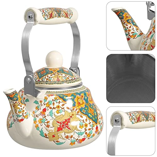 Enamel Tea Kettle - Enamel