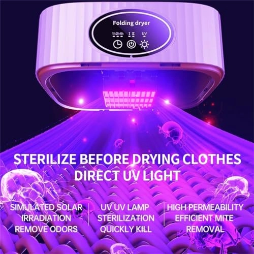 Portable Clothes Dryer - 10KG 600W