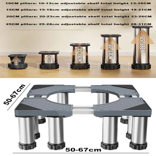 Adjustable Washing Machine Stand
