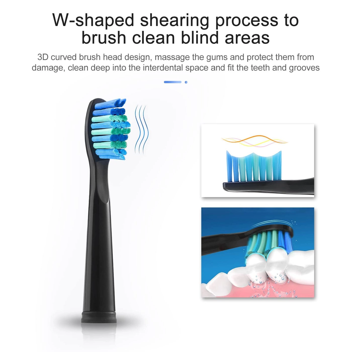 Toothbrush Replacement Heads - 10 Pack FW507 FW508