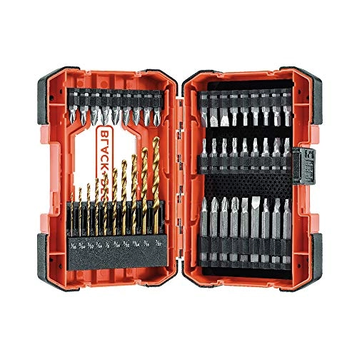 Black & Decker Drill Bit Set + Screwdriver Bit Set - 46-Piece