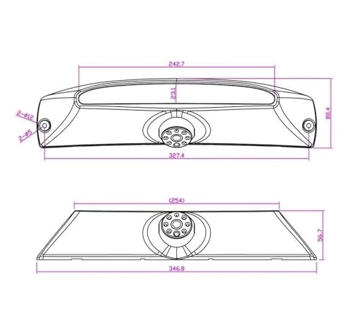 Backup Camera - Night Vision 756 (H) x 504 (V)