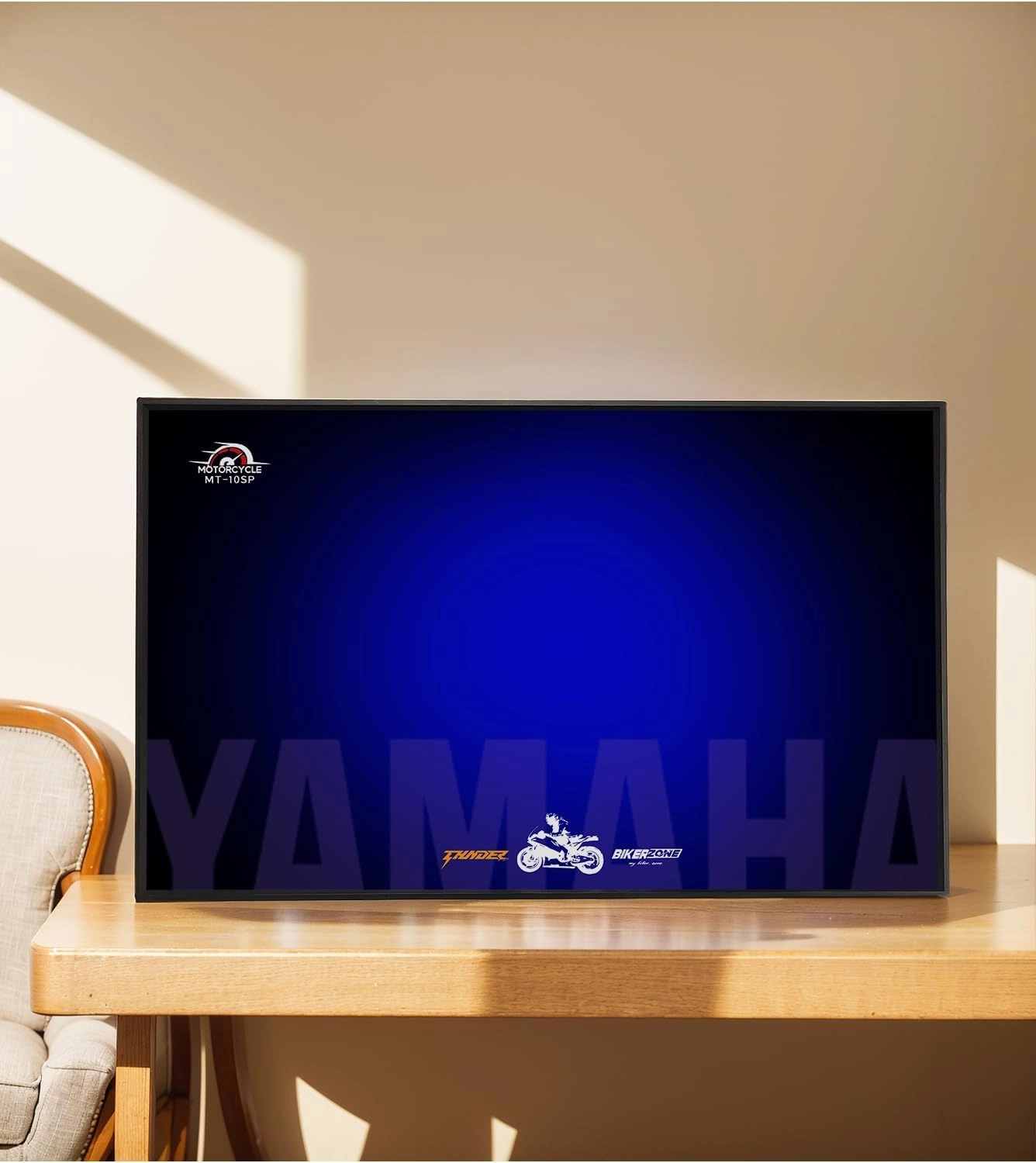 iCUANUTY Display Wall Board (42159) - for Lego 42159 Technic Yamaha MT-10 SP Motorcycle