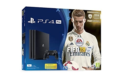 Sony PlayStation 4 Pro - 1TB + Fifa 18 Ronaldo Edition