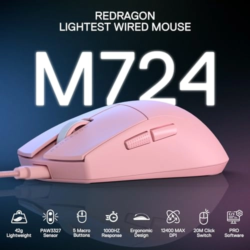 M724 Gaming Mouse - Wired