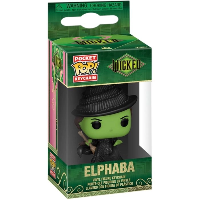 Elphaba - Wicked Pocket Pop! Keychain - POP 1 Movies
