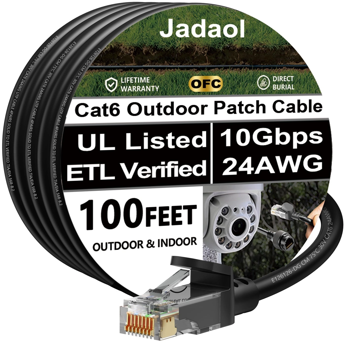 Cat 6 Ethernet Cable - 100 ft