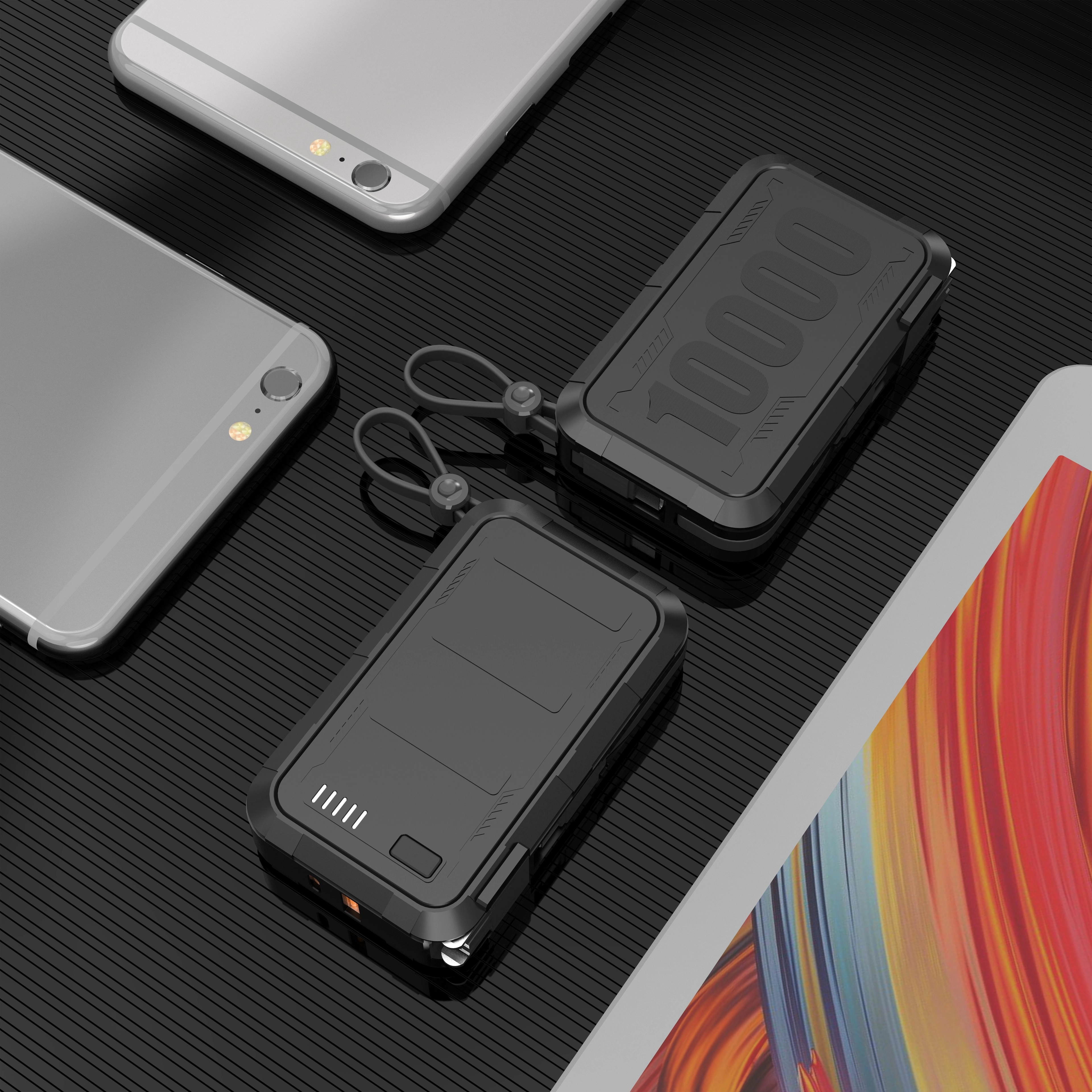 Power Bank Built-In Type-C & Lightning - 10000mAh 5V/3A