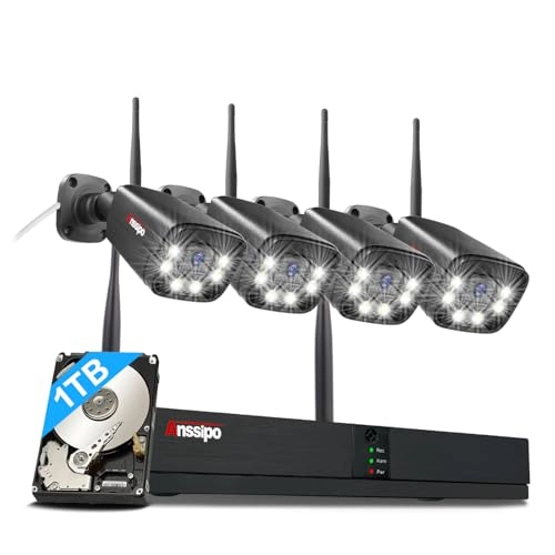 3MP Dome Camera + 8CH WiFi NVR - 8CH