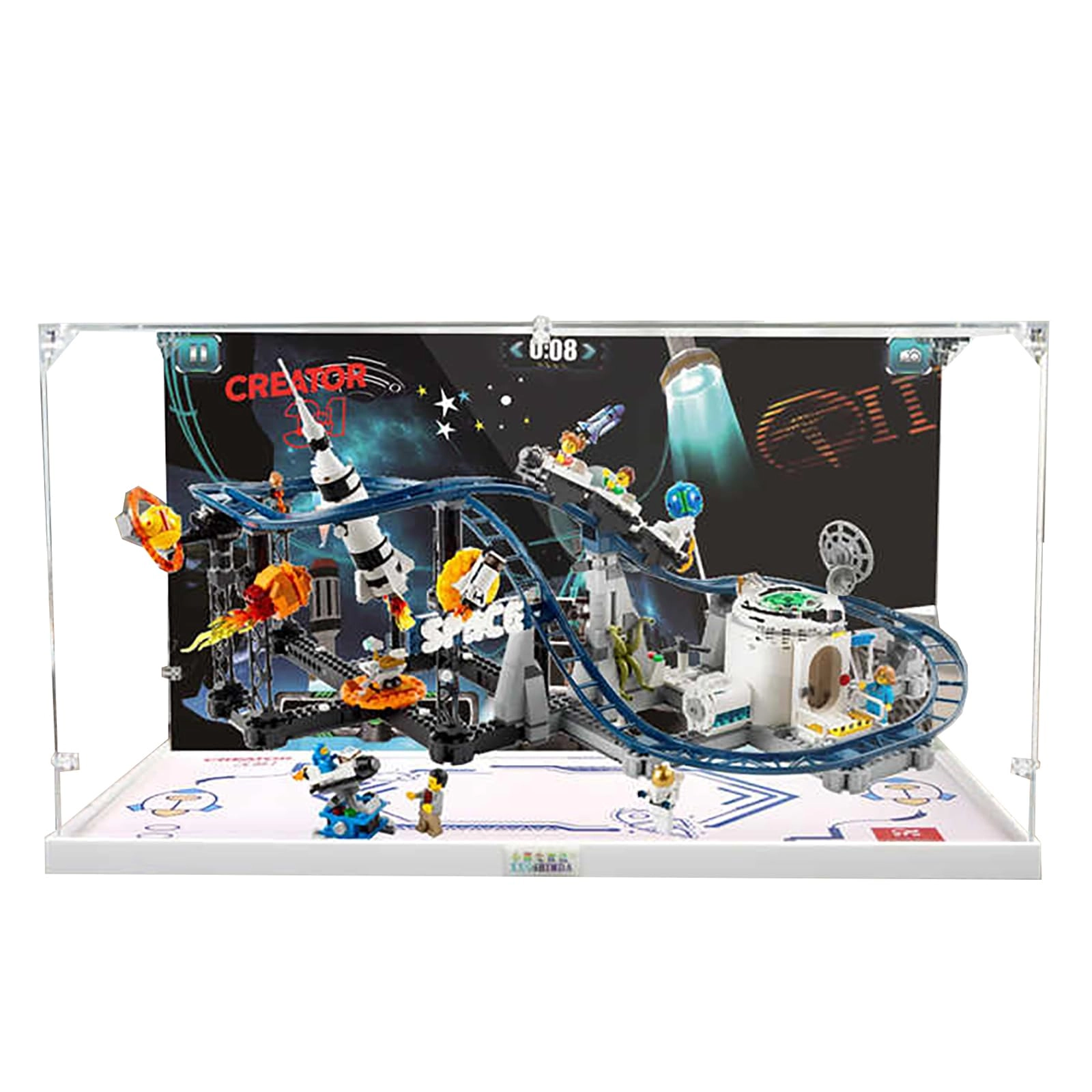bodamaike Acrylic Display Case - LegoCreator