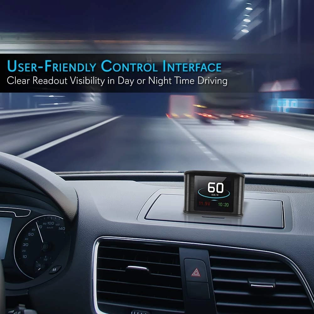 Universal Vehicle Smart HUD Display - 2.6 inch