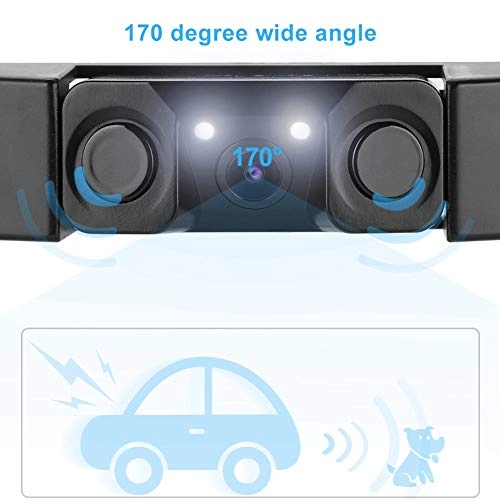 License Plate Parking Sensor Backup Camera - 640 * 480