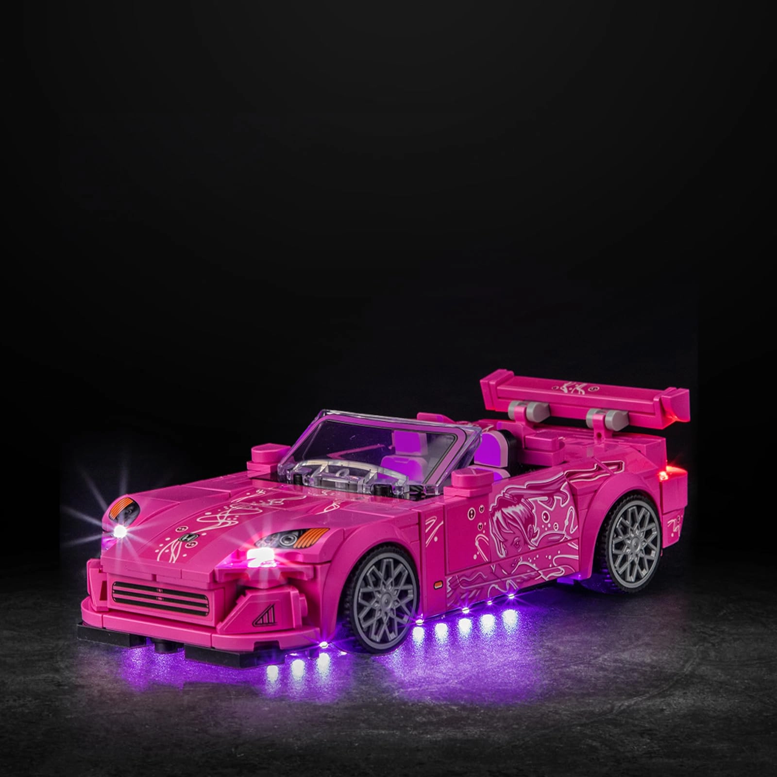Vaodest Led Light for LEGO 2 Fast 2 Furious 77241