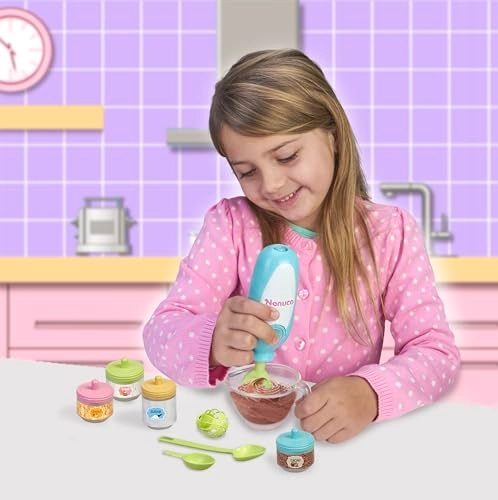 What shall we eat today? - 42 cm Baby Doll two electronic toys Ages 3+