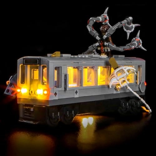 Light kit Compatible with Lego 76321 - Spider Man vs Doc Ock Subway Train Scene Lego