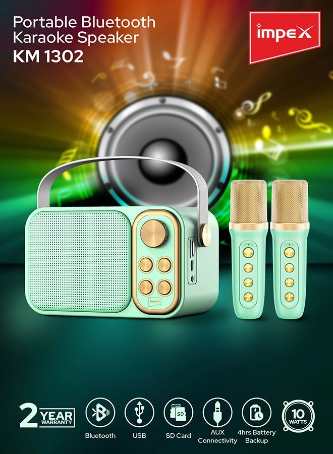 KM 1302 - 2 Wireless Mic 10W