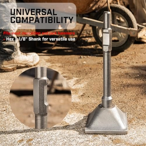 Tamper Shank and Plate