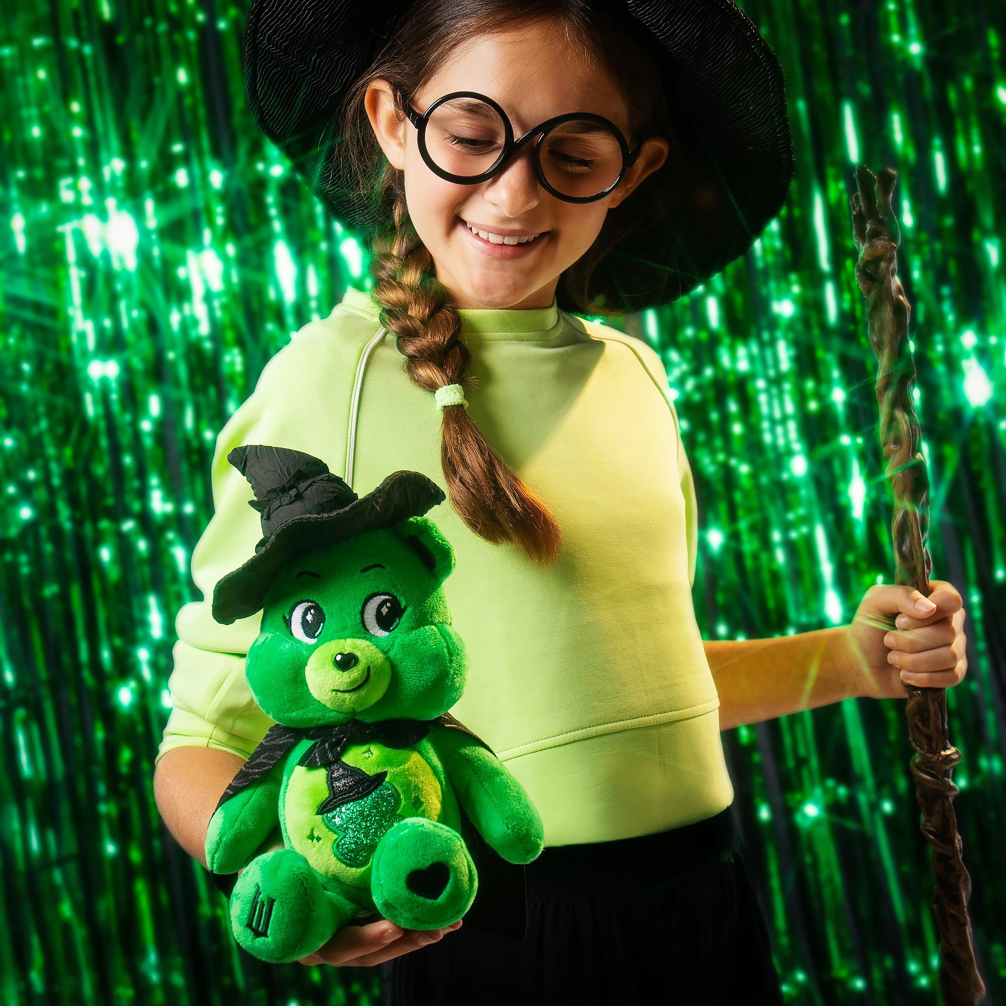 Good Luck Bear as Elphaba - 9" Plushy