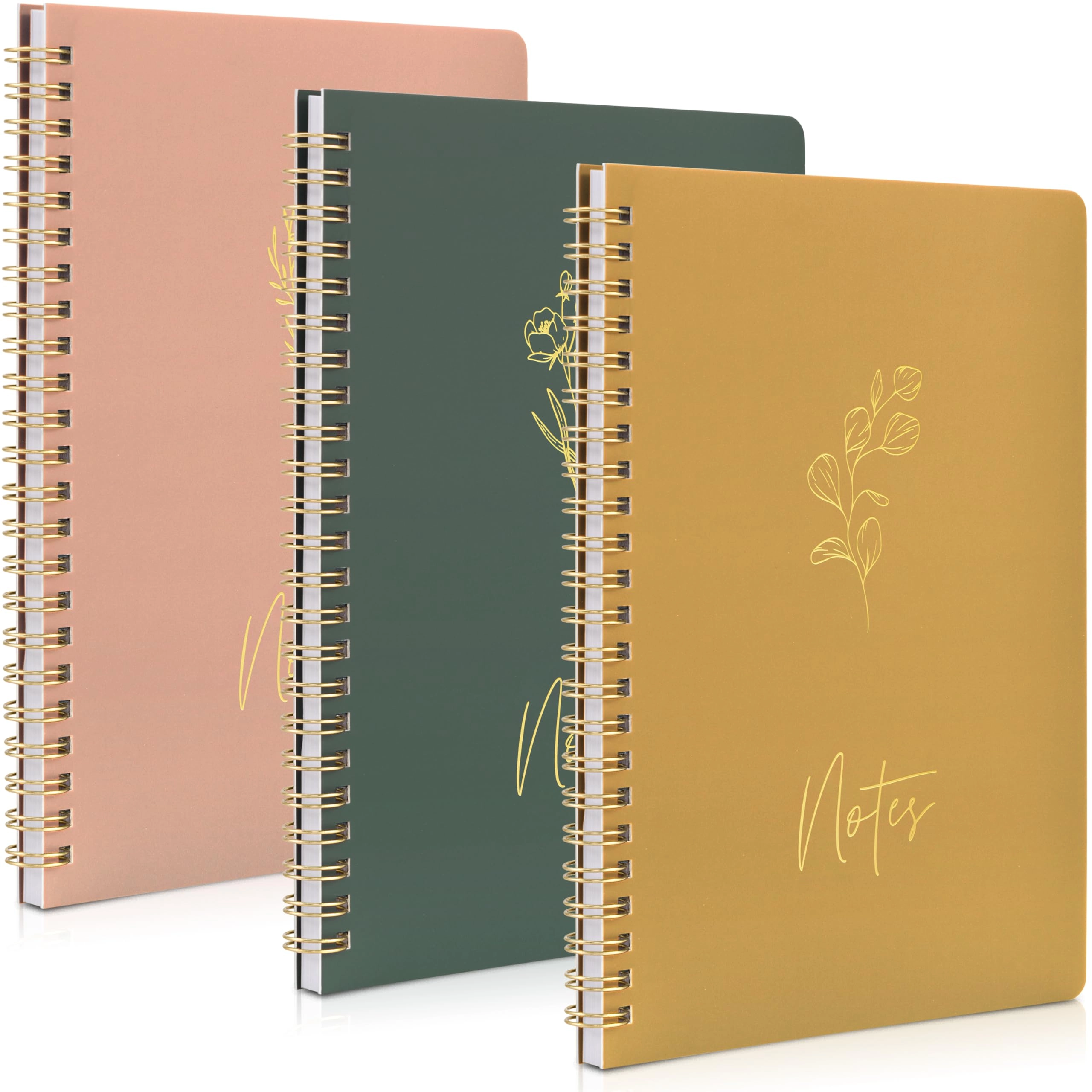 Aesthetic Spiral Notebook Large Spiral - Lined 100 Pages