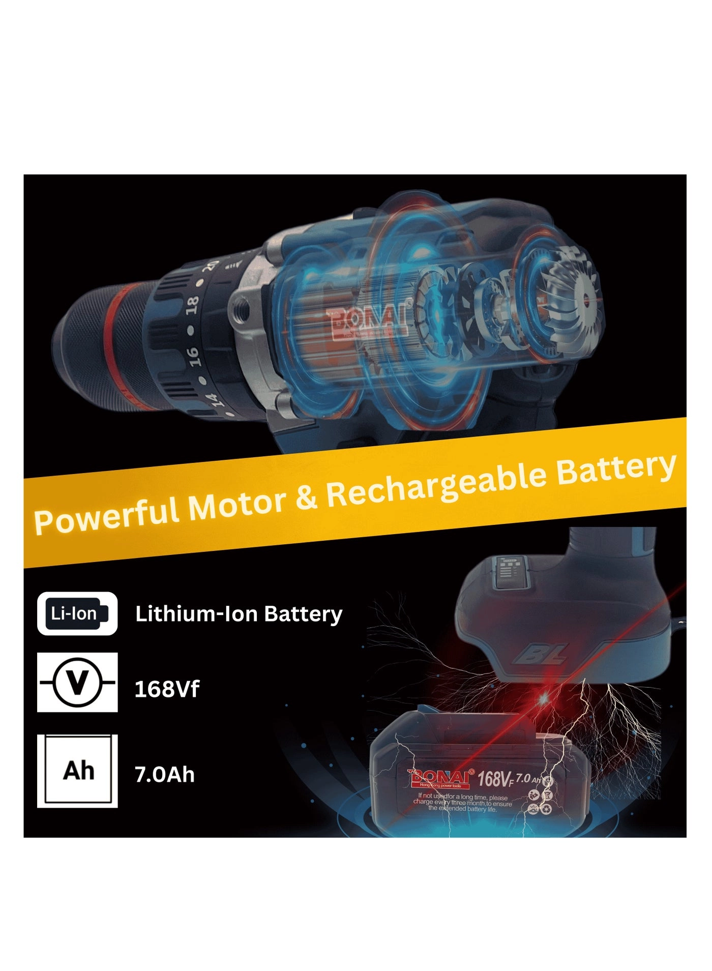 BN-13m-1 - 7.0Ah 168VF