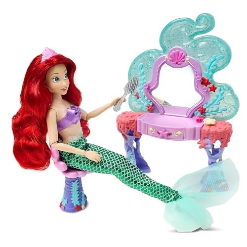 Ariel Doll + Ursula Doll + King Triton Doll + Sebastian Figure + Flounder Figure + Flotsam Figure + Jetsam Figure