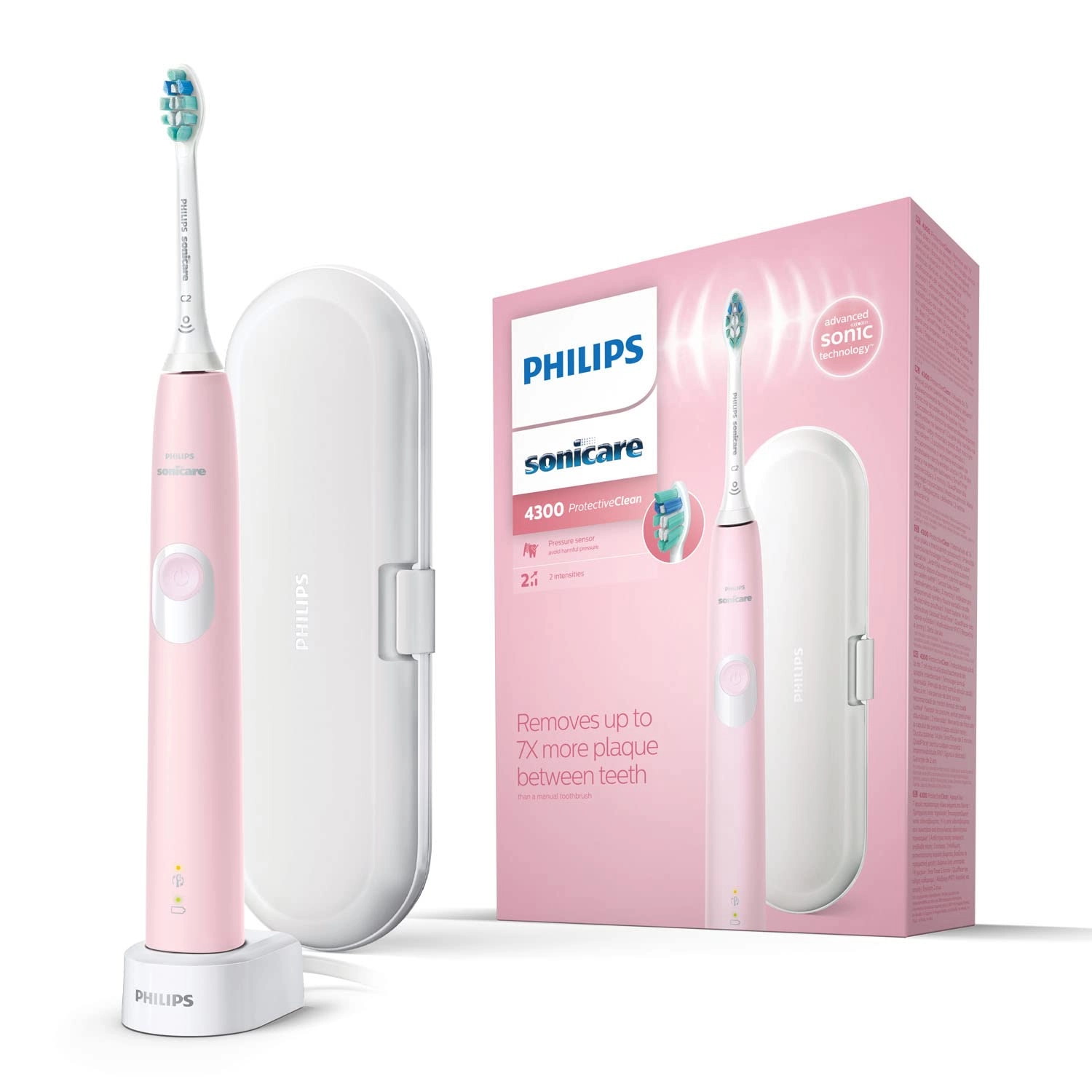 ProtectiveClean 4300 - Electric Toothbrush Pastel Pink