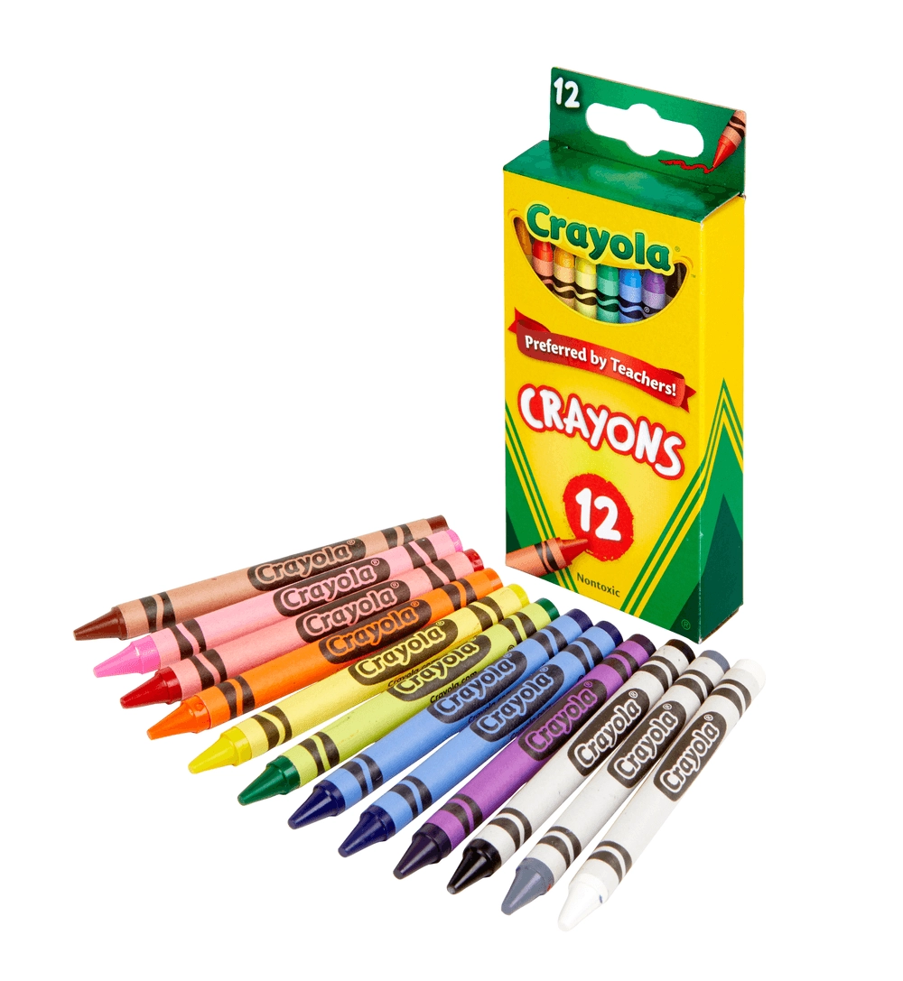 Crayola Peggable Crayons - 12 Ct