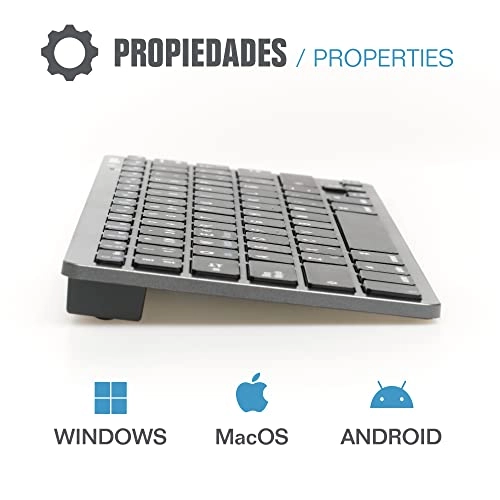 PC Keyboard Ultra Slim TKL-BT - ES Wireless
