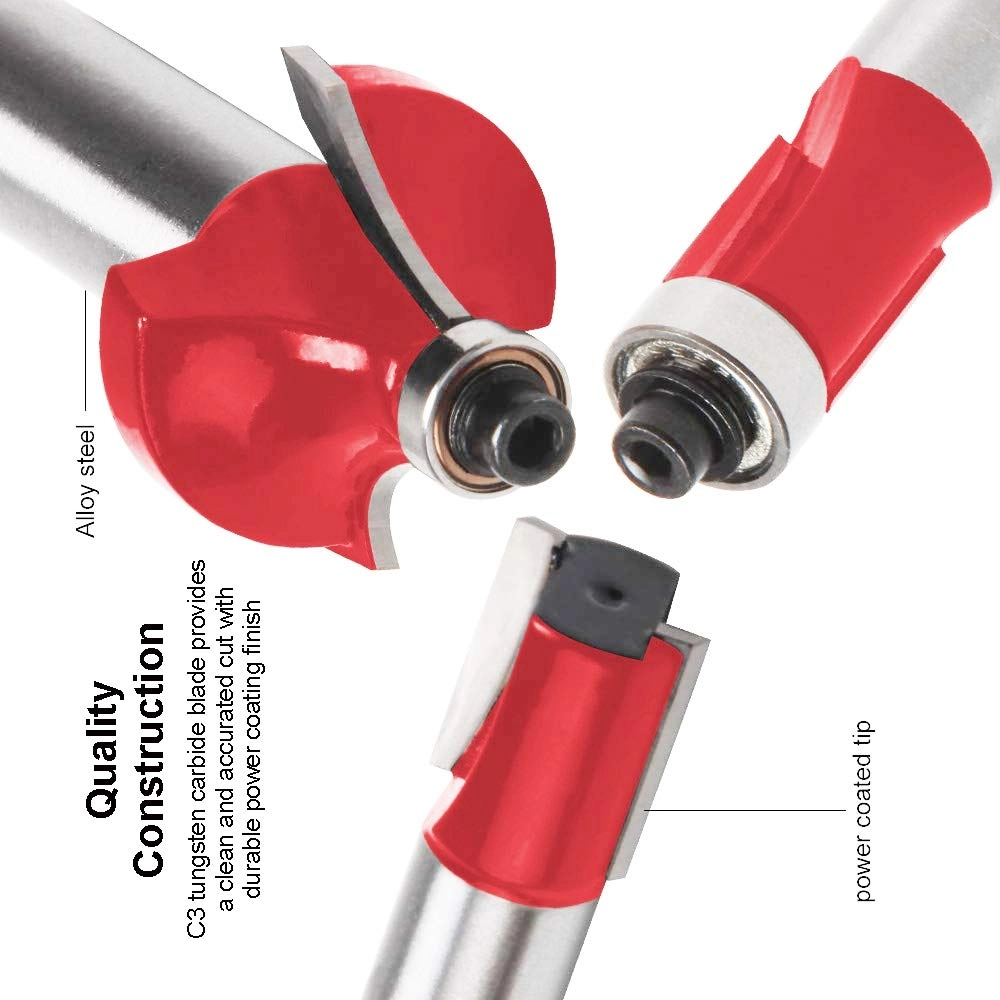 Router bit set - 12 Pieces