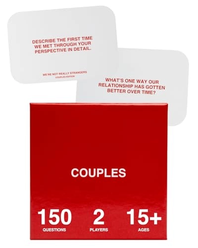 WE'RE NOT REALLY STRANGERS: Couples Edition - Card Game