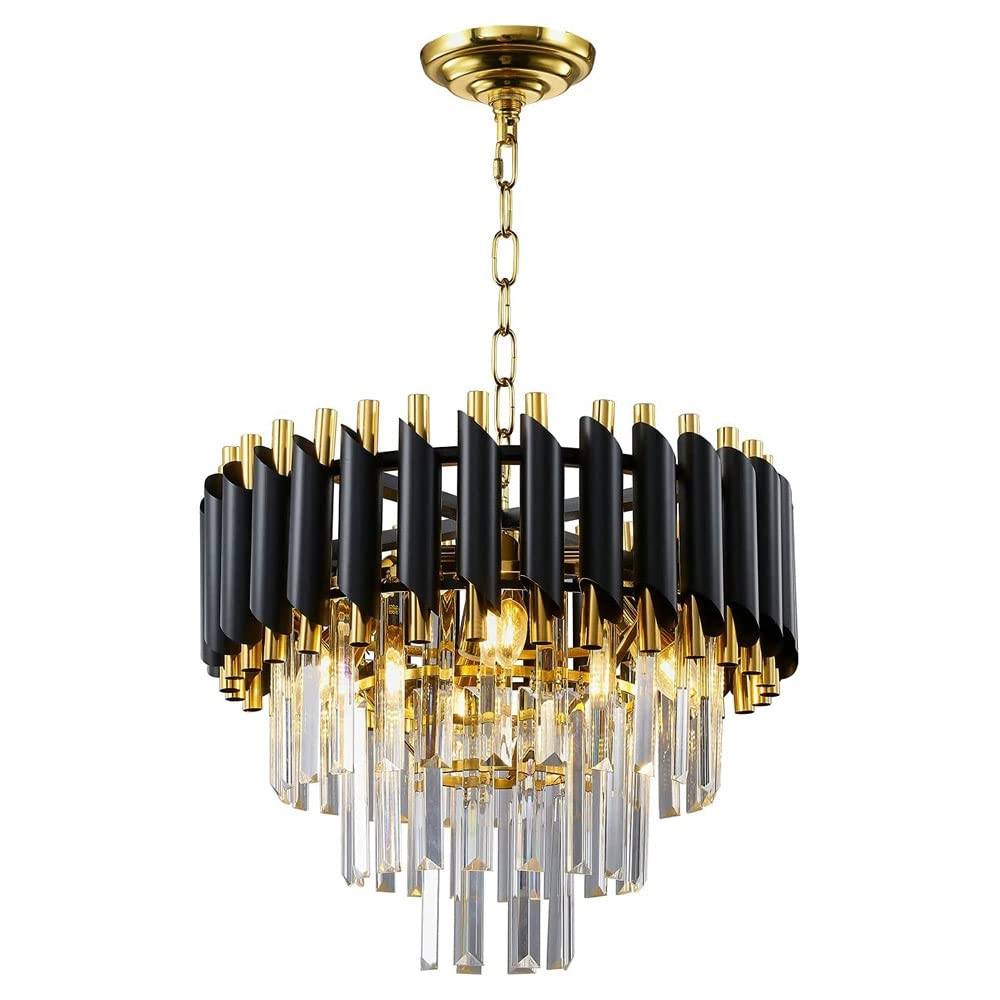 Seenvlog Modern Led Crystal Pendant Light - warm white