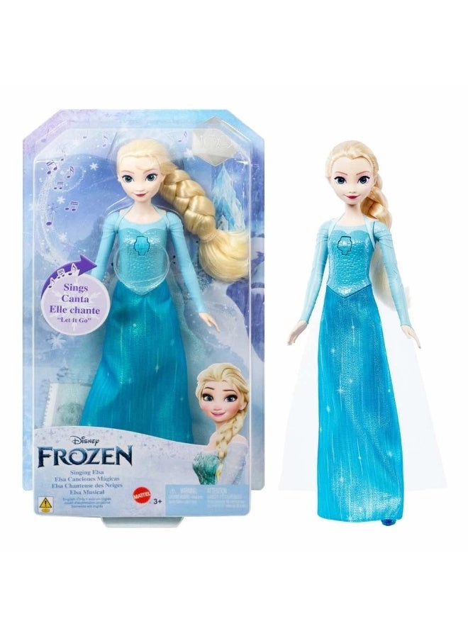 Elsa Doll - Singing 30-second clip Ice Blue Ages 12+