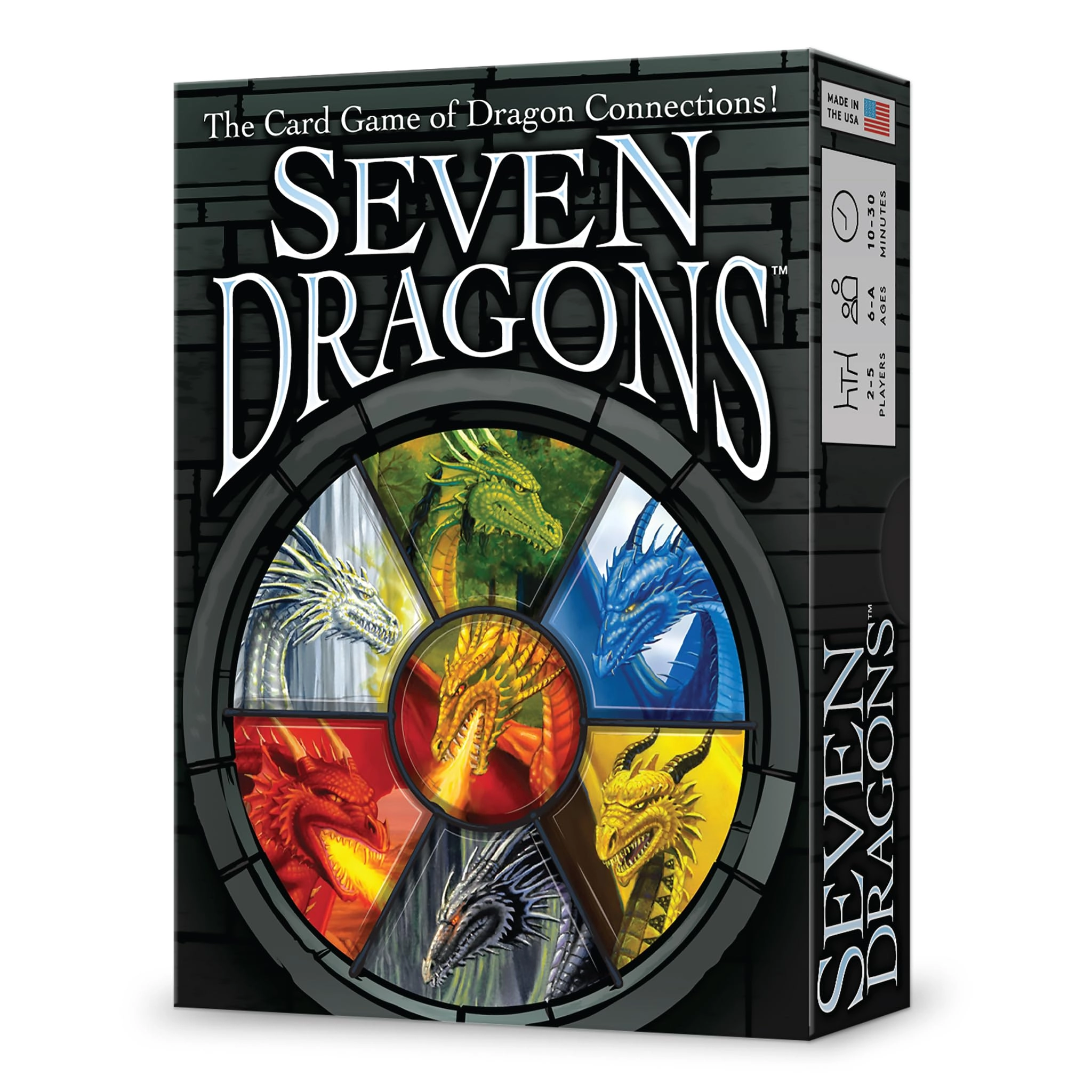 Looney Labs Seven Dragons - Card Game